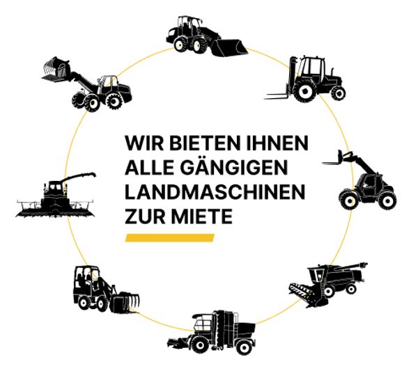 Landmaschinen zur Miete